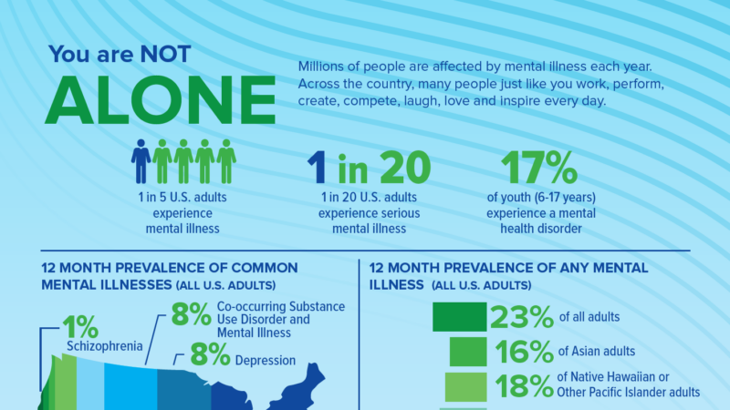 National Alliance of Mental Illness Infographic
