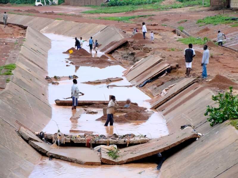 Flooding and natural disasters puts pressure on already strained infrastructure in Burkina Faso © Jeff Attaway