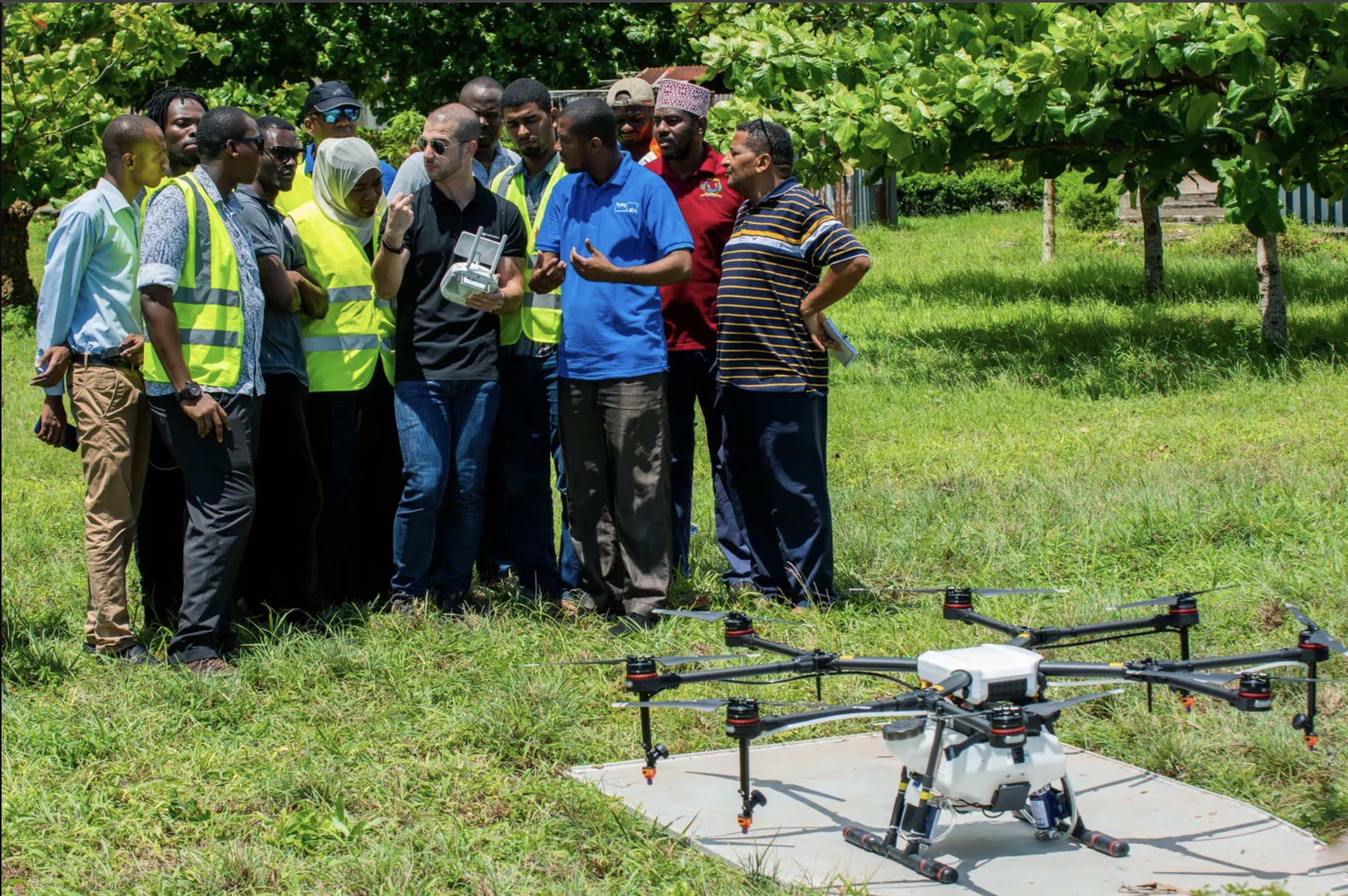 Image of drone training.